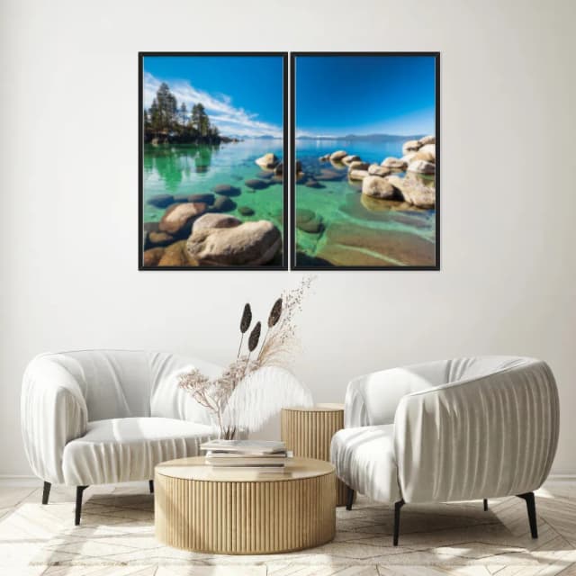 Kit Quadros Decorativos Rocha