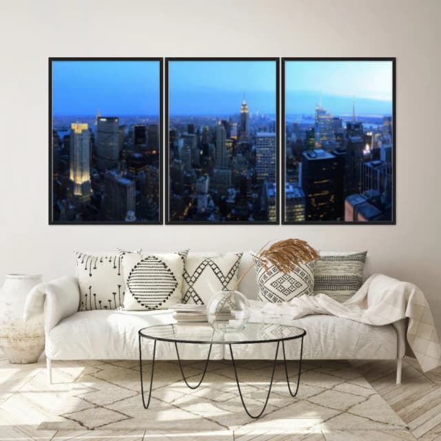 Kit Quadros Decorativos Nova York