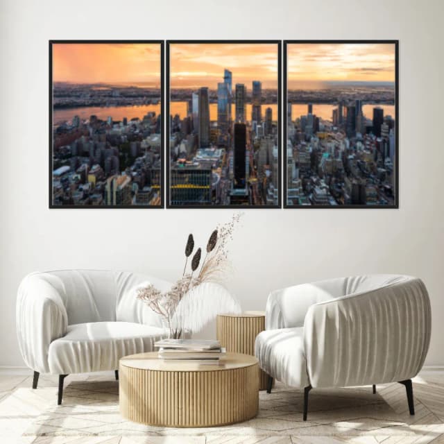 Kit Quadros Decorativos Nova York