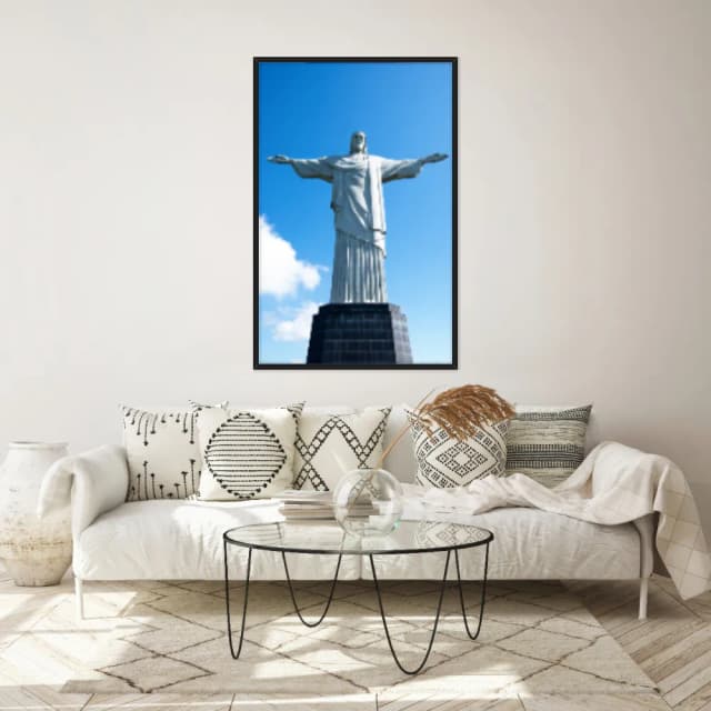 Quadro Decorativo Cristo Redentor Rio De Janeiro