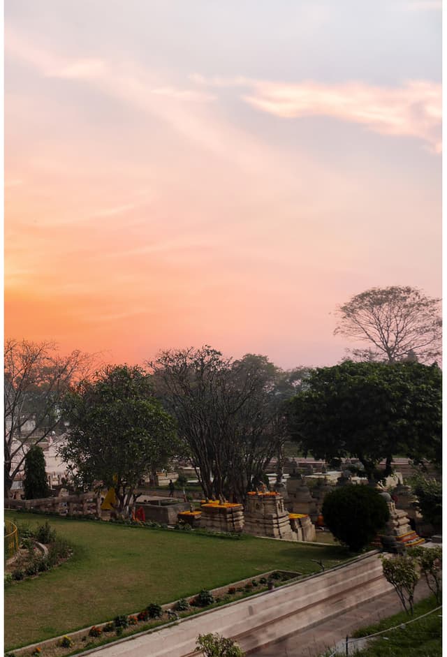 Kit Quadros Decorativos Templo Mahabodhi India